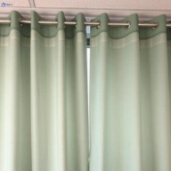 Stained curtain before professional treatment in chuwar